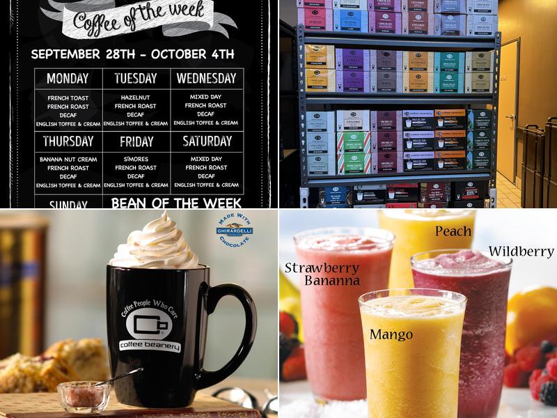 Coffeee Beanery Brighton Menu