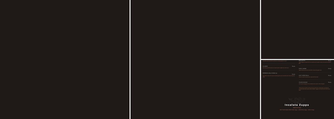 Pepperoni Grille Menu