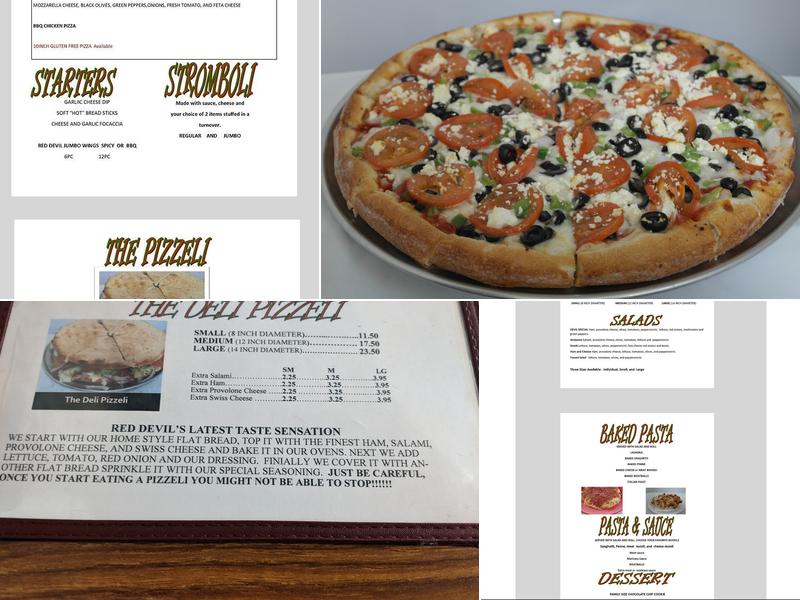 Red Devil Restaurant Menu