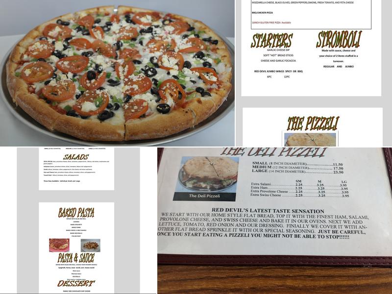 Red Devil Restaurant Menu