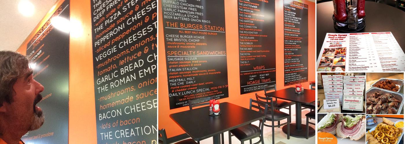 Hoagie Xpress Menu