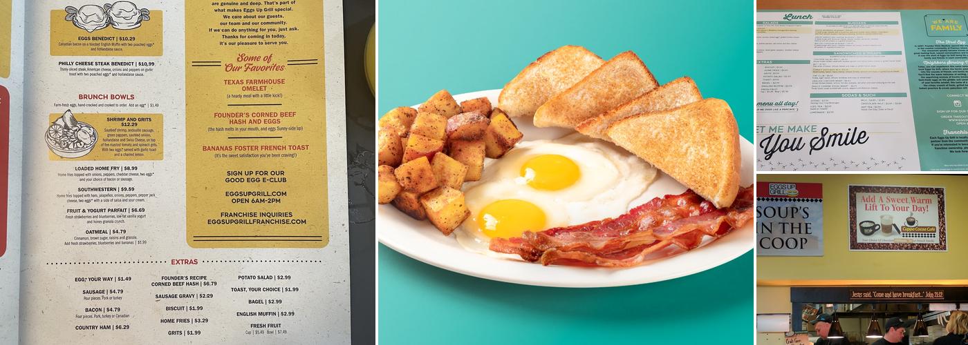 Eggs Up Grill Menu
