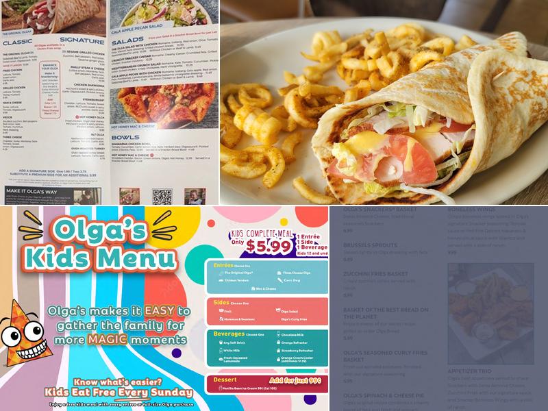 Olga's Kitchen Menu