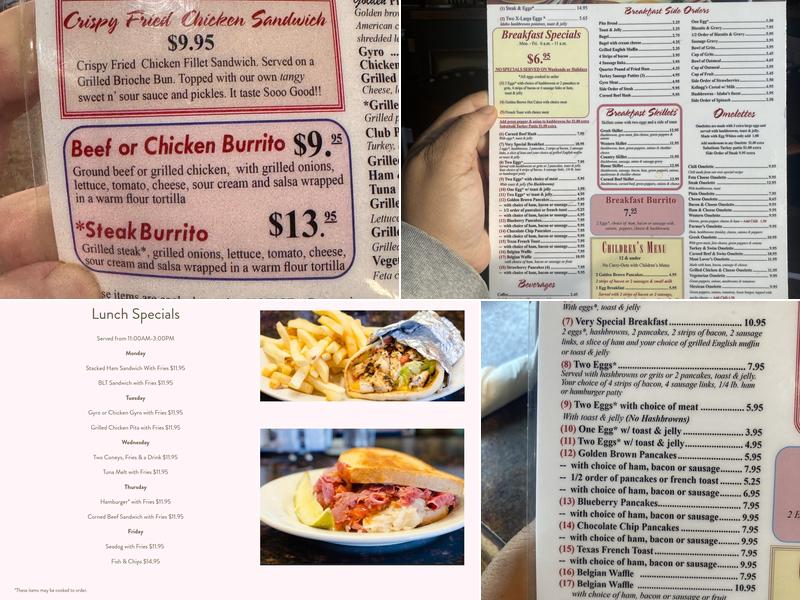 Berkley Coney Island Menu