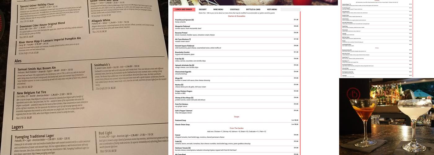Brittingham's Pub Menu