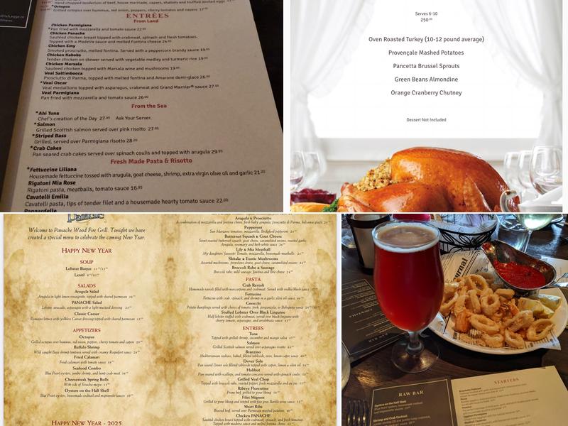 Panache Woodfire Grill Menu