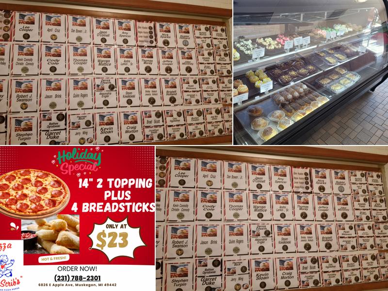 Pizza by Mr. Scrib's Menu