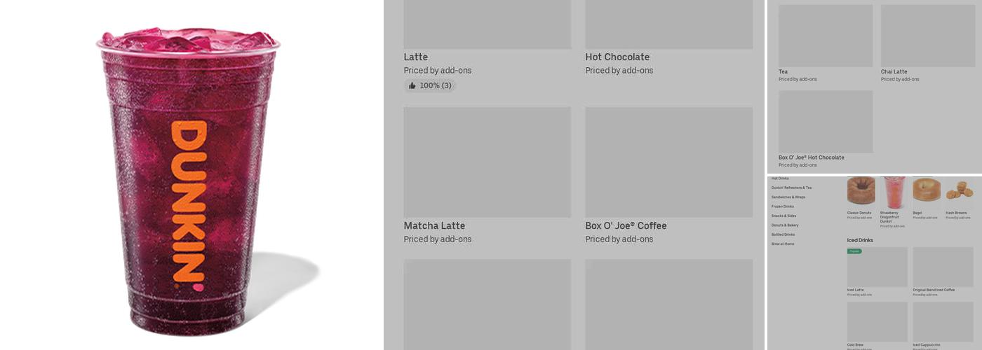 Dunkin' Menu