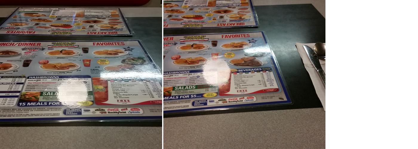 Waffle House Menu
