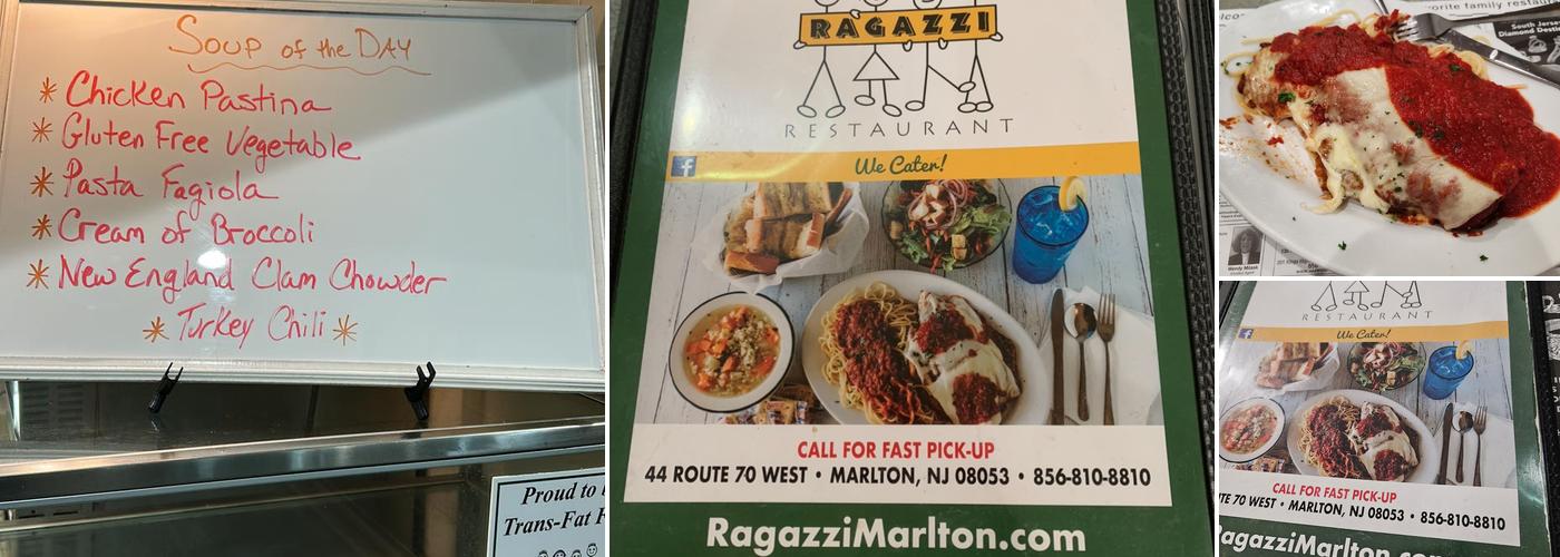 Ragazzi Menu