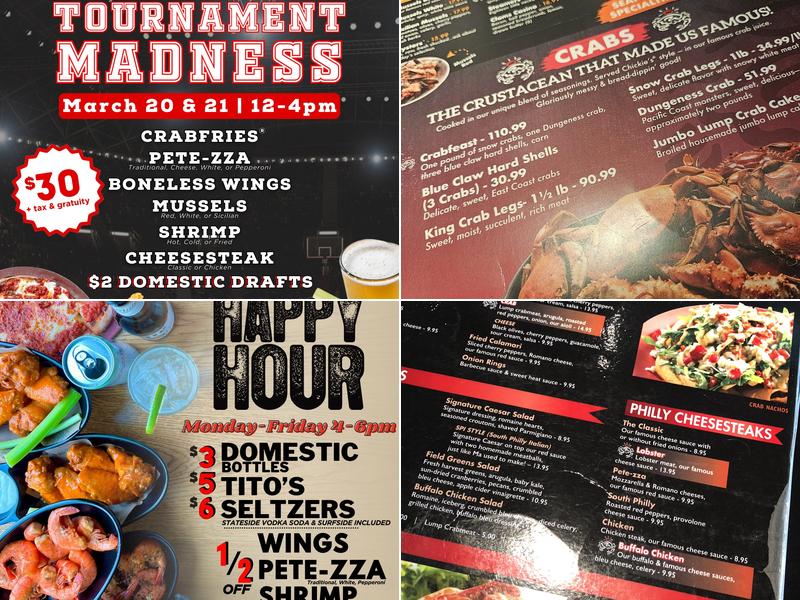 Chickie's & Pete's Menu