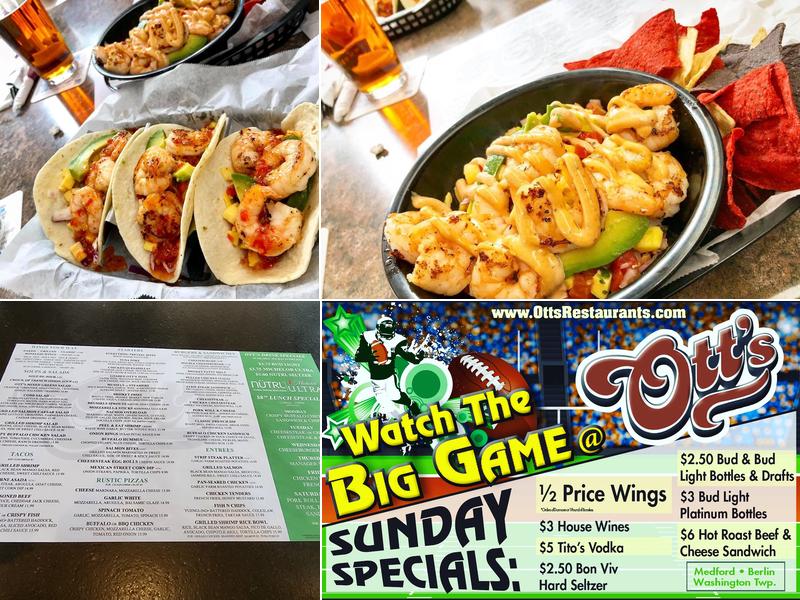 Ott's Menu
