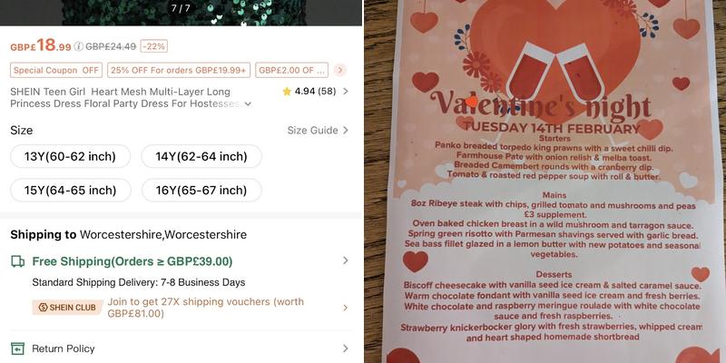 The Button Oak Inn Menu