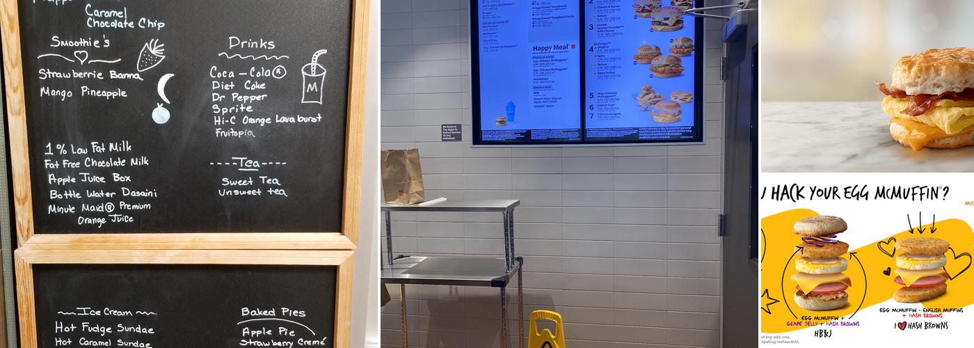 McDonald's Menu