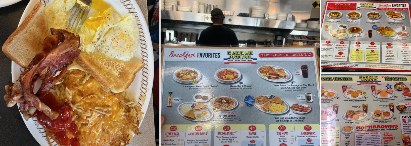 Waffle House Menu