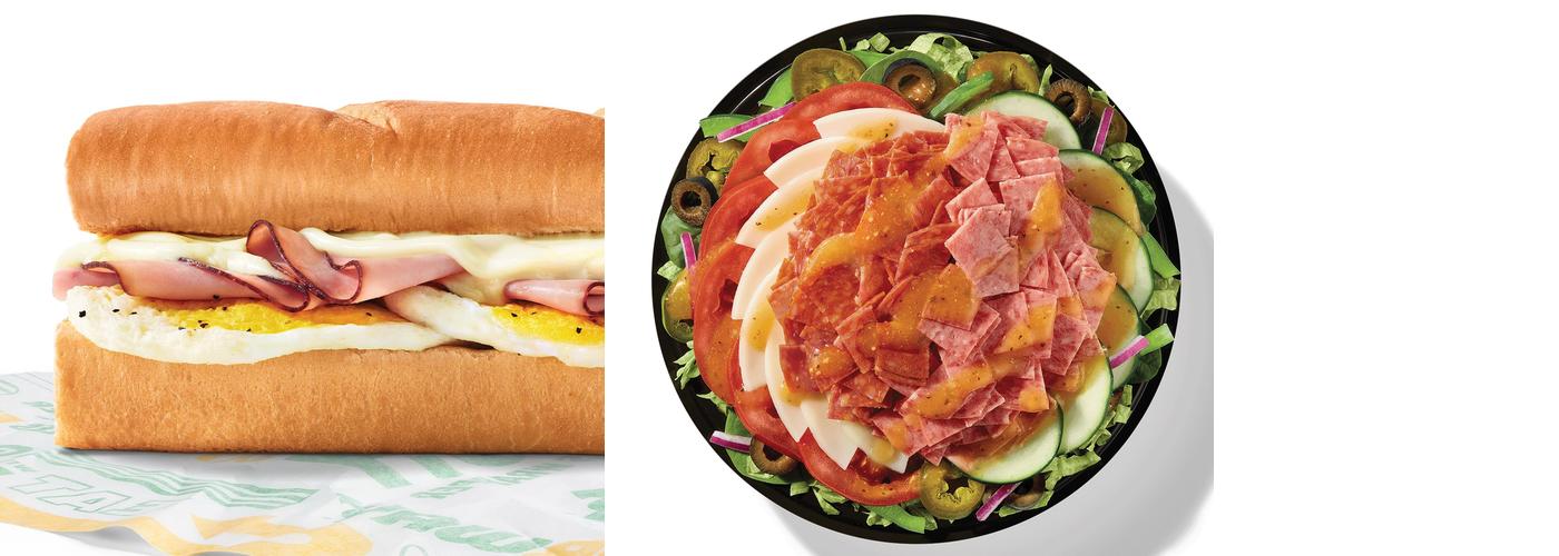Subway Menu