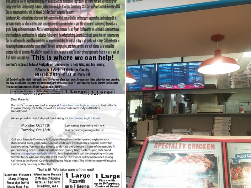 Domino's Pizza Menu