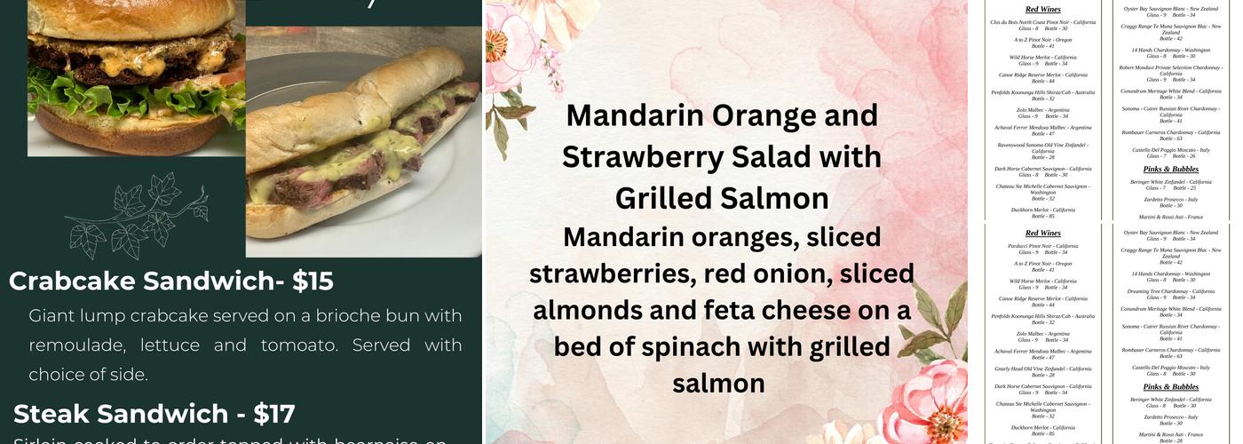 8th Street At the Ivy Menu