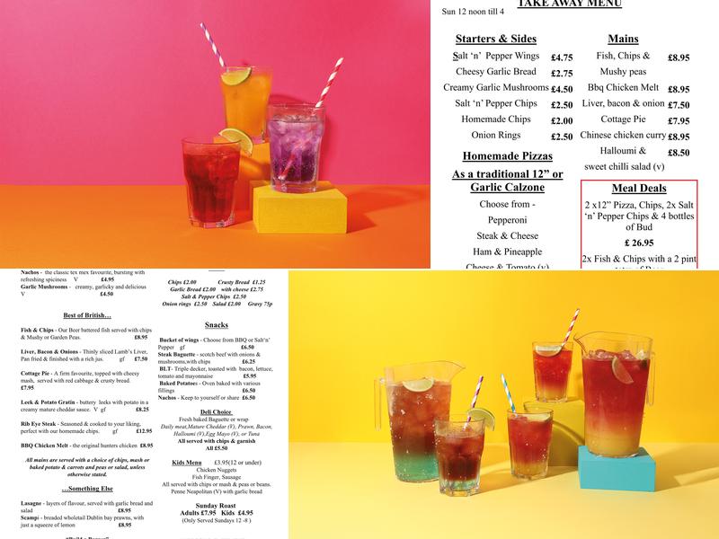 The Iron Bridge Menu