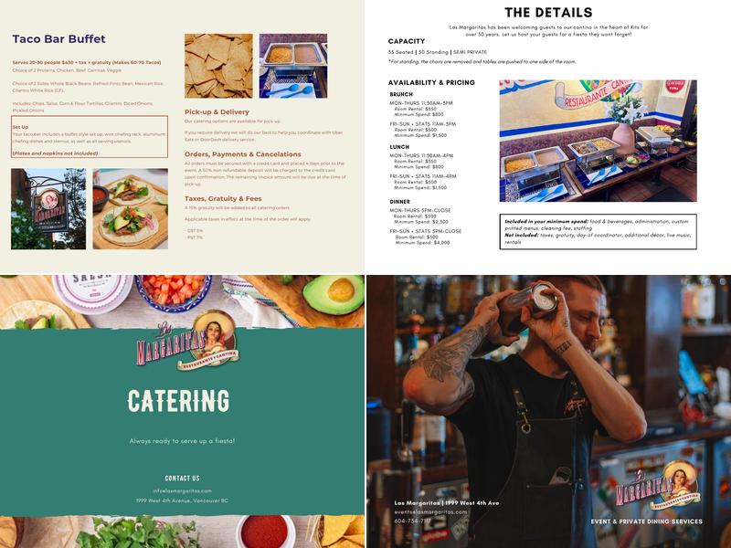 Las Margaritas Mexican Restaurant Menu