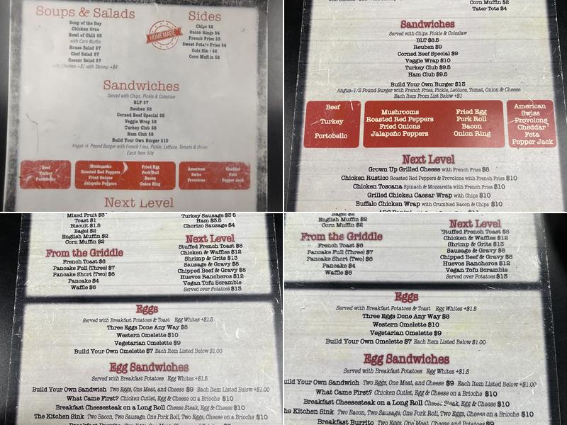 Kitchen87 Menu