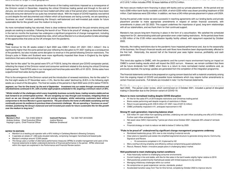 Greenwood Hotel Menu