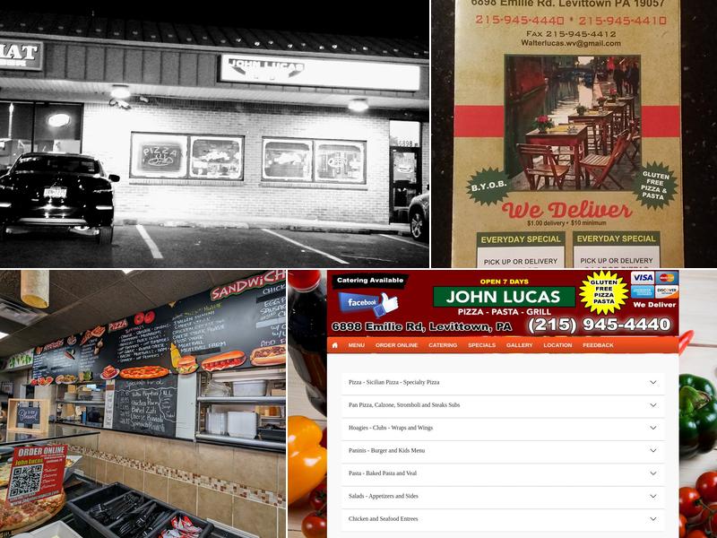 John Lucas Menu
