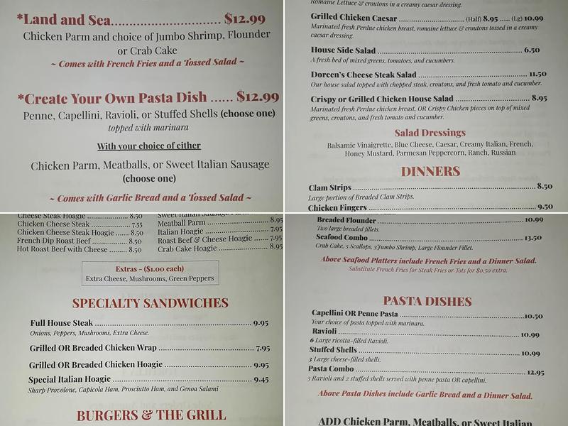Apollo Pizza Bar & Restaurant Menu