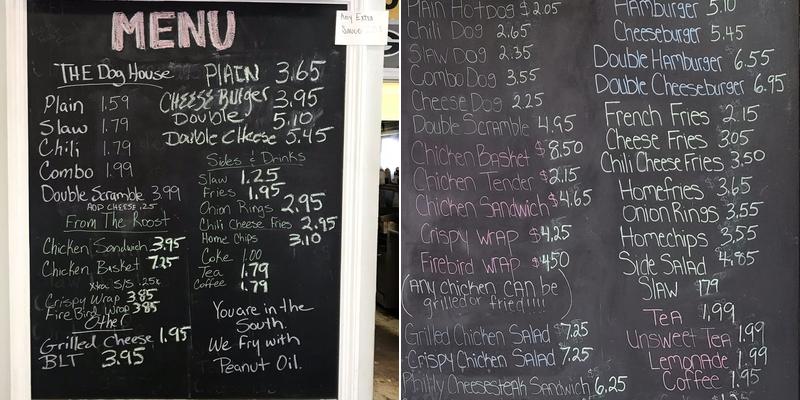 Main St Grill Menu