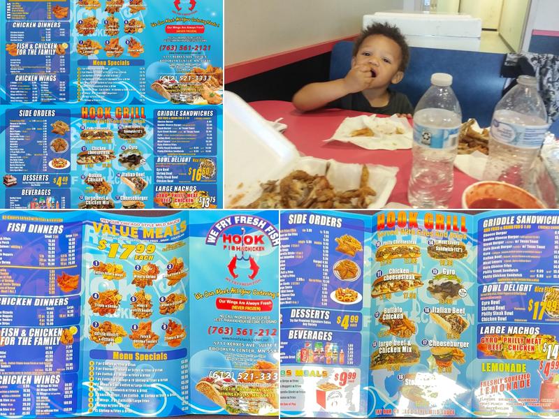Hook Fish & Chicken Menu