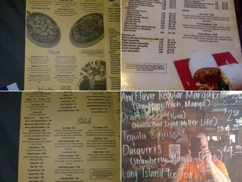 El Barzon Menu