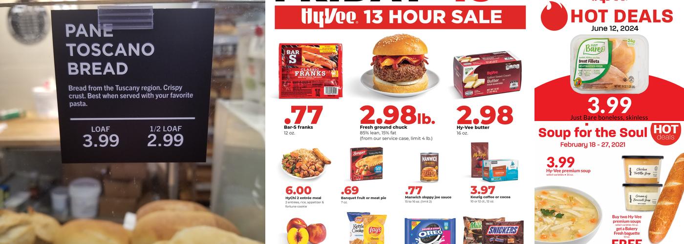 Hy-Vee Market Grille Menu