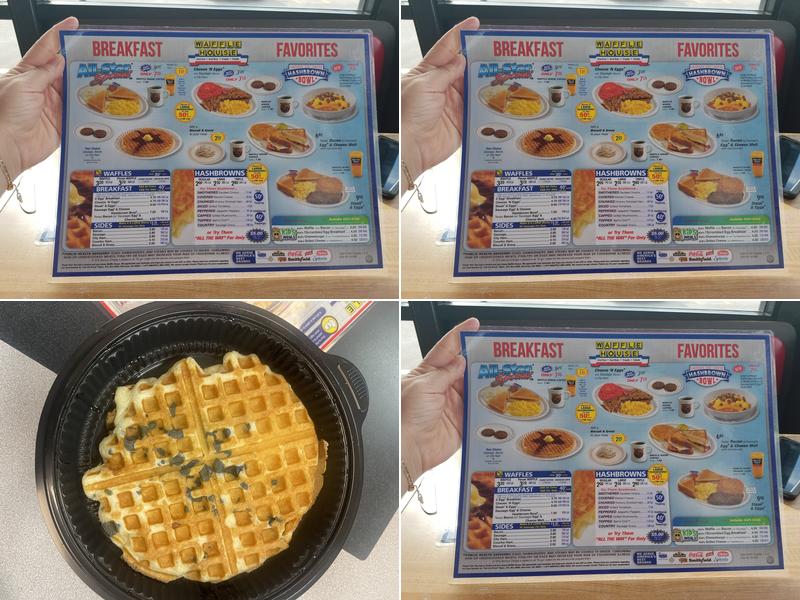 Waffle House Menu