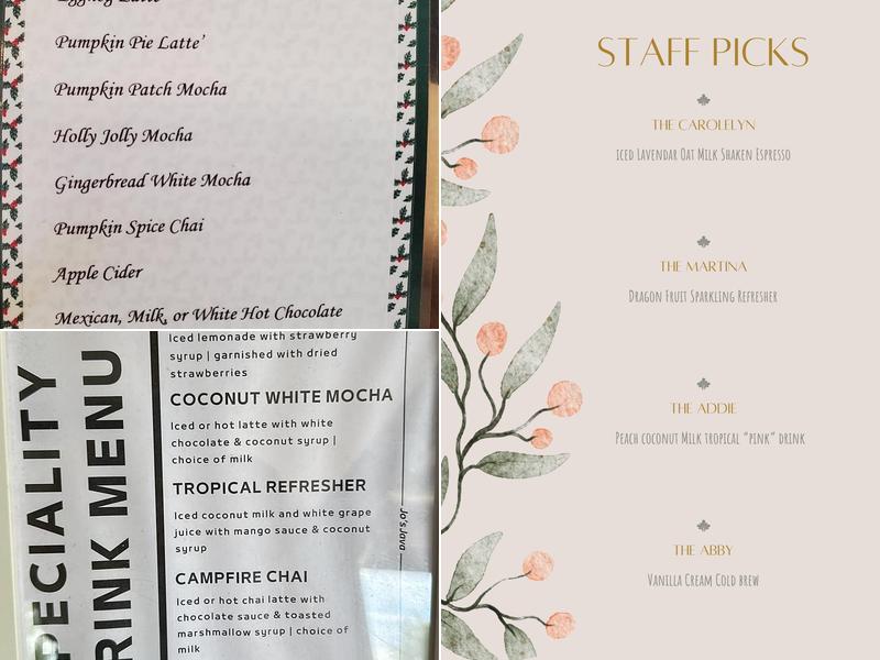 Jo's Java Menu