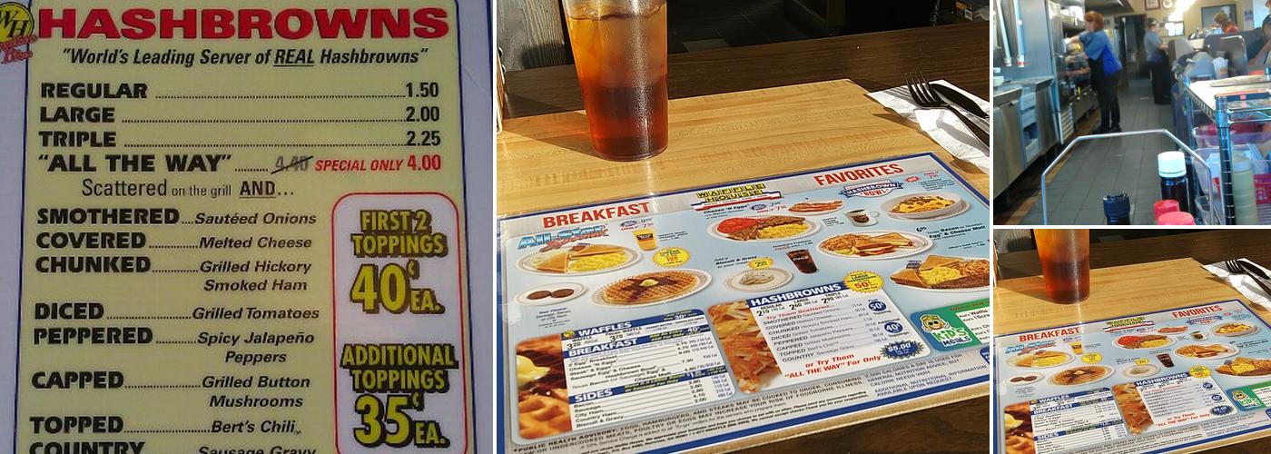 Waffle House Menu