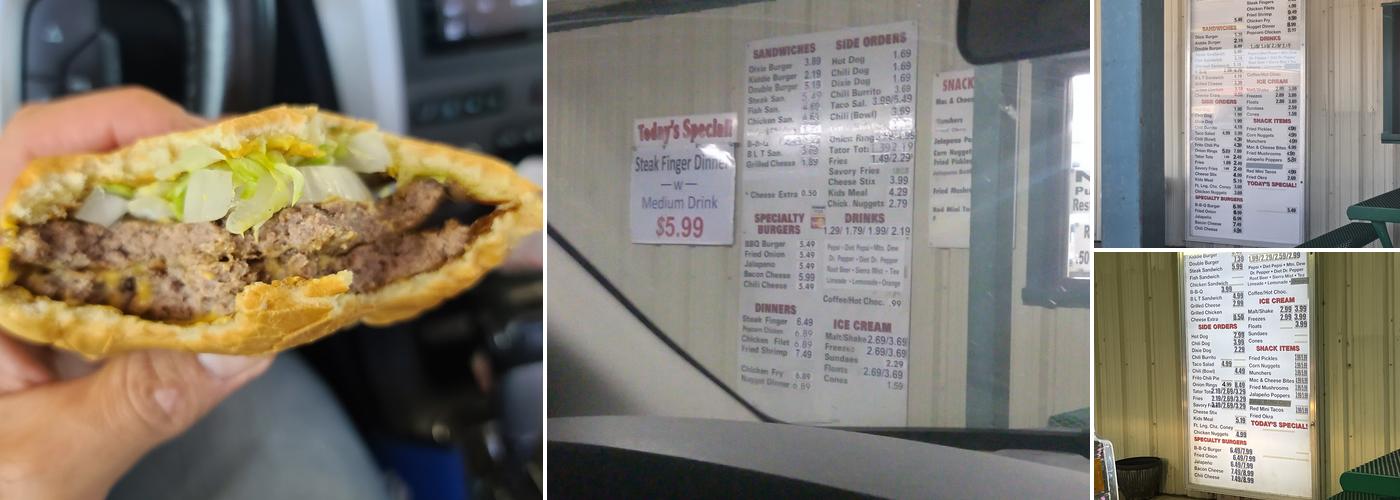 Dixie Dog Drive-In Menu