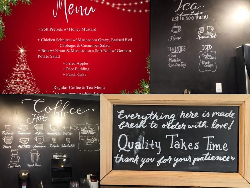 The Broad Street Grind Menu