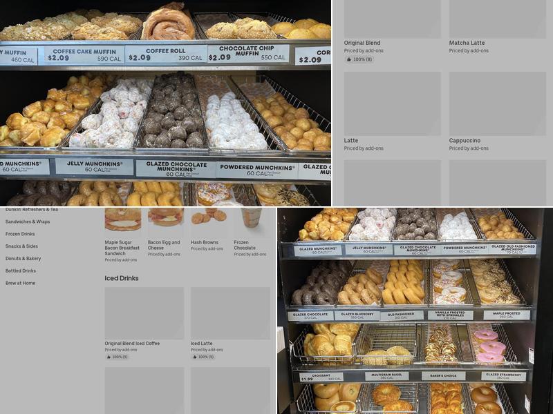 Dunkin' Menu