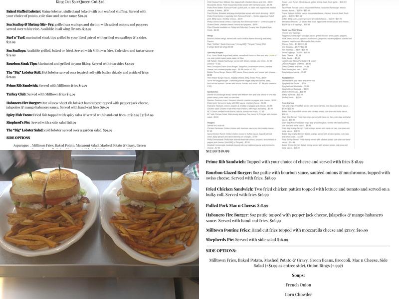 Famous Franks Menu