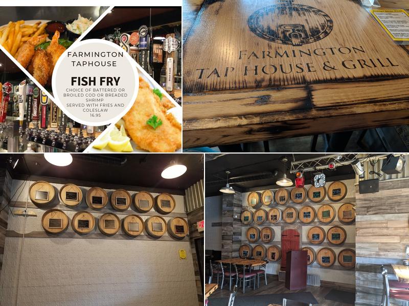Farmington Tap House & Grill Menu