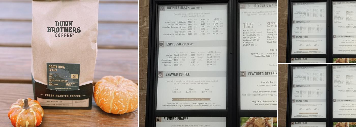 Dunn Brothers Coffee Menu