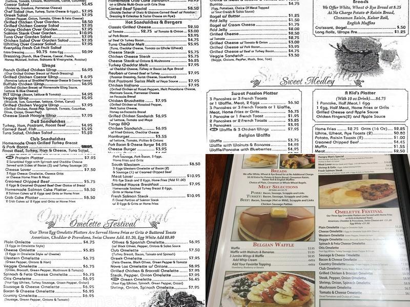 Mt Airy Breakfast & Lunch Menu