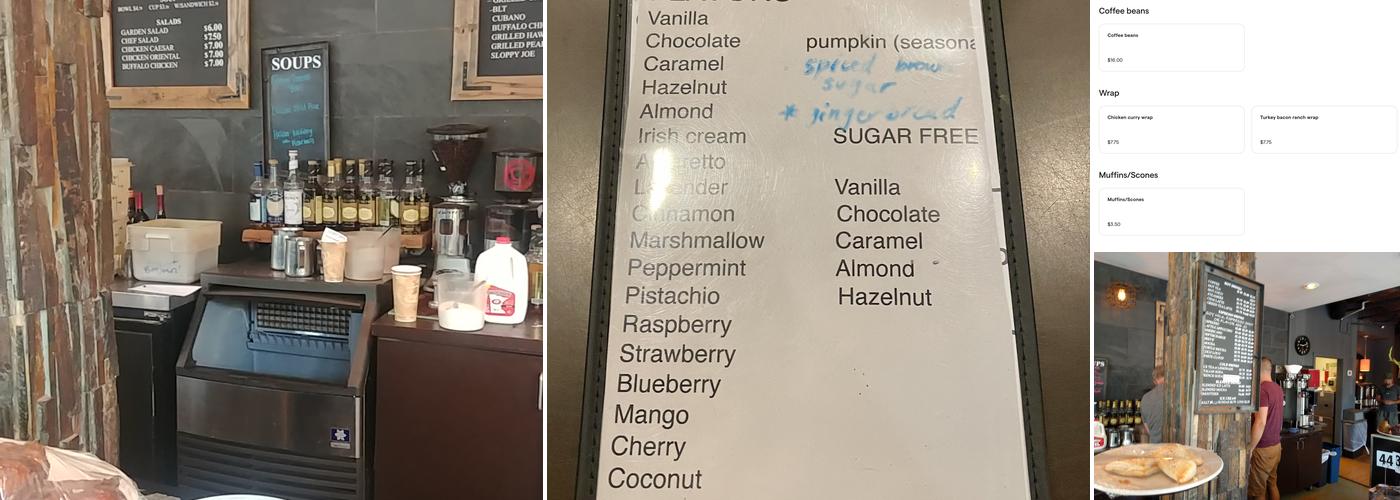 Cuppa Java Menu