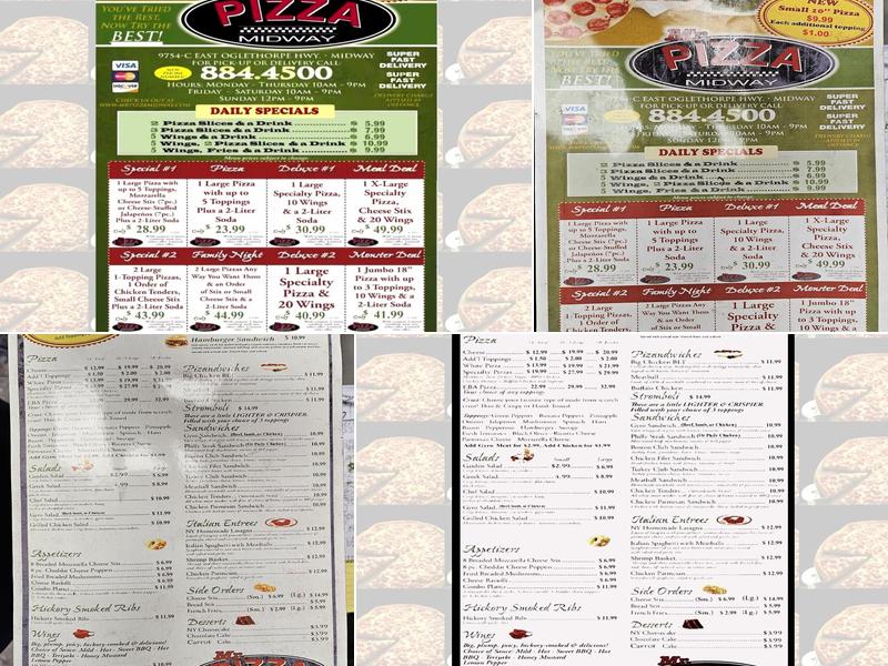 MR PIZZA MIDWAY Menu