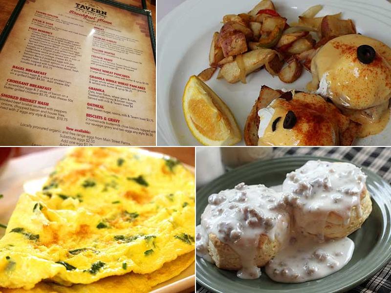 The Tavern of Northfield Menu