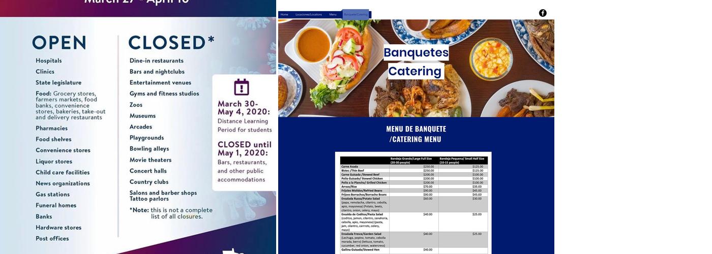 El Guanaco Bakery Y Café Menu