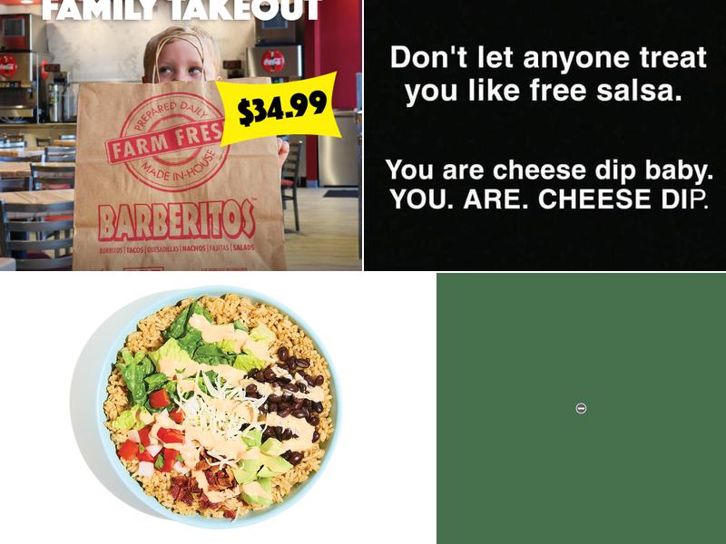 Barberitos Menu