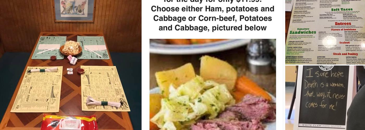 Ollie Gators Pub Menu