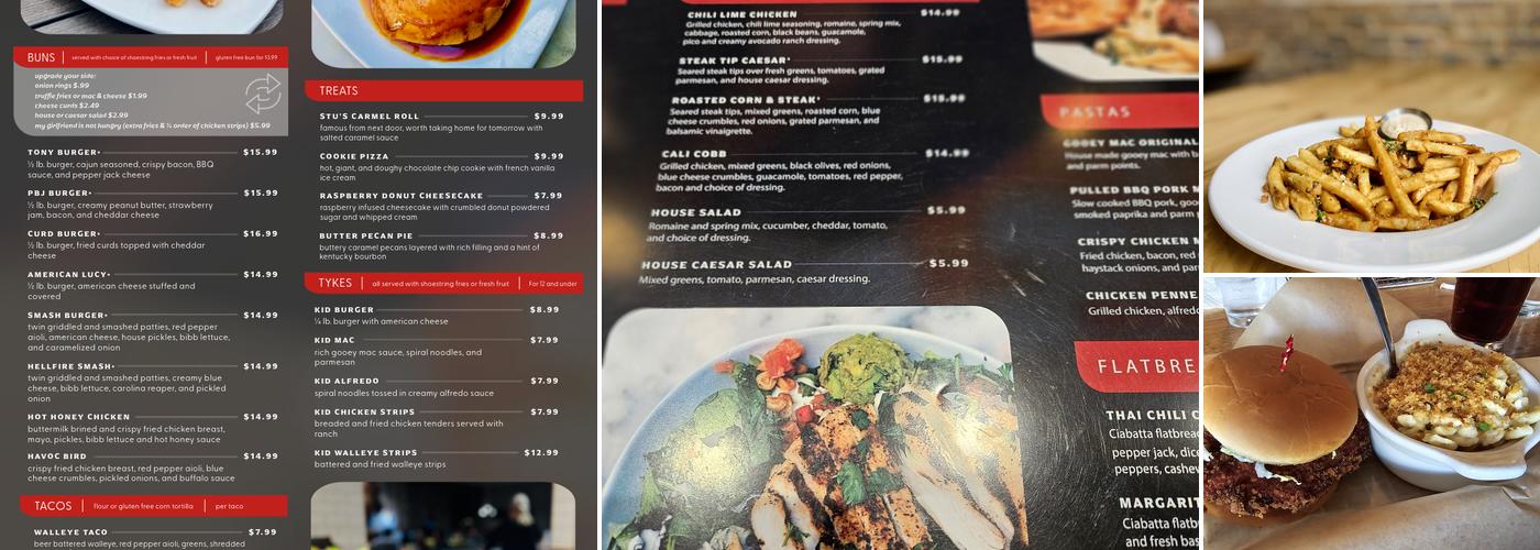 Bar 209 Menu