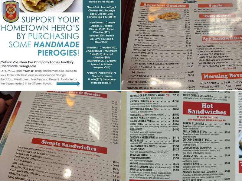 Tellez Marella Diner Menu